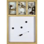 Multirám na 3 fotografie s magnetickou tabuľou 81WO, 48 cm