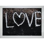 Nástenka s obojstrannými flitrami 042W, 77 cm