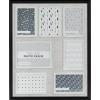 Multirám na 7 fotografií 299S Č, 50 cm