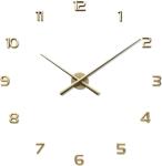 Nalepovacie hodiny LAVVU 3D STICKER Gold Numerals LCT1174