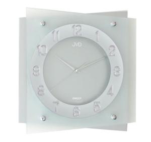 Nástenné hodiny JVD NS29104.1 strieborná 33cm