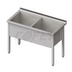 Umývacie dvojvane - hranaté rohy 1300x600x850mm