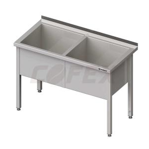 Umývacie dvojvane - hranaté rohy 1300x600x850mm