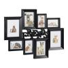 Rám na 8 fotografií koláž Priatelia RD0654 čierna