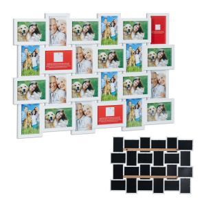 Fotorámik na 24 fotografií RD1453 biela