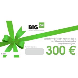 Darčekový poukaz - 300€