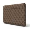 Guess PU 4G Triangle Metal Logo Computer Sleeve 13/14" Brown