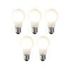 Sada 5 stmievateľných žiaroviek LED E27 A60 7W 806 lm 2700K