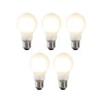 Sada 5 stmievateľných žiaroviek LED E27 A60 7W 806 lm 2700K