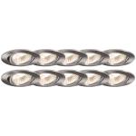 Sada 10 ks zapustených bodových svietidiel oceľové sklopné - Cisco