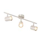 Moderné stropné svietidlo oceľové 3 -svetelné nastaviteľné - Jeana