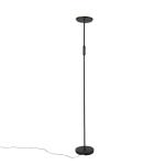 Moderná stojaca lampa čierna vrátane LED a stmievača - Bumu