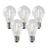 Sada 5 žiaroviek LED E27 LED A60 1W 80 lm 2200K