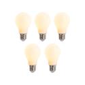 Sada 5 ks E27 stmievateľných LED žiaroviek A60 matných 5W 380lm