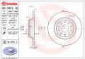 BREMBO Brzdový kotúč 08C50111