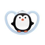 NUK Cumlík space 0-6m box silikónový 1 ks