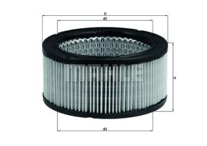 MAHLE ORIGINAL Vzduchový filter LX213