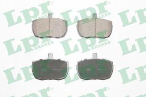 LPR Sada brzdových platničiek kotúčovej brzdy 05P140