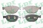 LPR Sada brzdových platničiek kotúčovej brzdy 05P1410