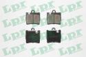 LPR Sada brzdových platničiek kotúčovej brzdy 05P900