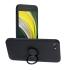 Forcell SILICONE RING Case  iPhone 7 / 8 / SE 2020 / SE 2022 čierny