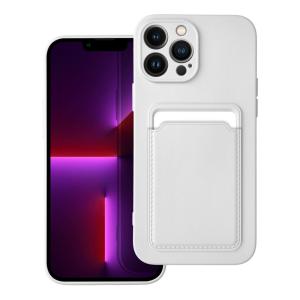 Forcell CARD Case  iPhone 13 Pro Max biely