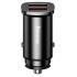 Baseus CCALL-DS01 Square Nabíječka do Auta 2xUSB QC3.0 30W Black