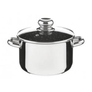 Kolimax Hrniec CERAMMAX PRO STANDARD s pokrievkou, priemer 18 cm, objem 3.0 l, keramický povrch čierny granit