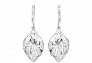 Silver Cat Očarujúce náušnice so zirkónmi SC376