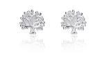 Viceroy Strieborné náušnice Strom života Popular 5101E000-30