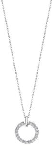 Lotus Silver Pôvabný strieborný náhrdelník s čírymi zirkónmi LP3100-1 / 1