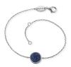 Engelsrufer Strieborný náramok s lazurit ERB-Lilge-LP