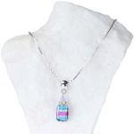 Lampglas Elegantný dámsky náhrdelník Vivienne s perlou Lampglas s rýdzim striebrom NSA22