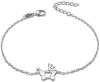 Beneto Strieborný náramok Kočík AGB578 / 21