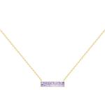 Preciosa Luxusný oceľový náhrdelník Desire s českým krištáľom Preciosa 7430Y56