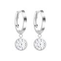 Preciosa Strieborné náušnice s trblietavými zirkónmi Lucea 5297 00