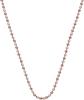 Hot Diamonds Strieborná retiazka Emozioni Silver and Rose Gold Bead CH020