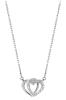 Beneto Strieborný náhrdelník so srdiečkom AGS779 / 48 (retiazka, prívesok)