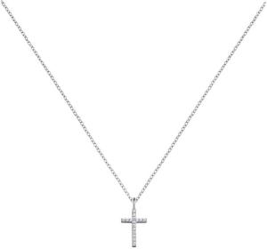 Engelsrufer Strieborný náhrdelník Krížik so zirkónmi ERN-LILCROSS-ZI