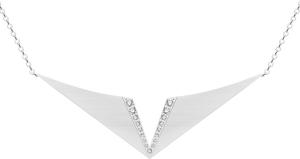 Preciosa Unikátny oceľový náhrdelník Gemini 7332 00