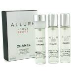 Chanel Allure Homme Sport - EDT náplň (3 x 20 ml) 60 ml
