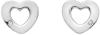 Hot Diamonds Strieborné srdiečkové náušnice s pravými diamantmi Amulets DE616