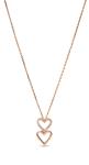 Rosato Romantický bronzový náhrdelník Got Me RZGM01 (retiazka, prívesok)