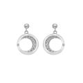 Hot Diamonds Očarujúce strieborné náušnice Hot Diamonds Celestial DE687