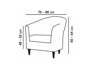 Komashop Návlek na klubovku JARA Farba: Taupe