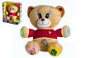 Teddies Medvěd Tedík mluvící plyš 30cm na baterie 25x30cm v krabici