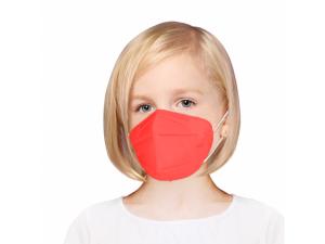 Detský Respirátor FFP2 oranžový (od 5 rokov) - 5 kusov