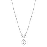 Brosway Oceľový náhrdelník so srdiečkom Chakra BHKN074