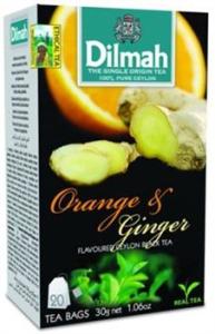 Čierny čaj zázvor - pomaranč 20ks