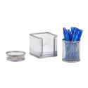 Súprava organizérov na stôl RD2502, strieborná